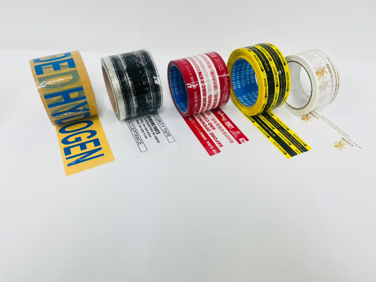 OPP TAPE WITH DIFFERENT SIZES AND DESIGN (COMPANY LOGO, WORDING)