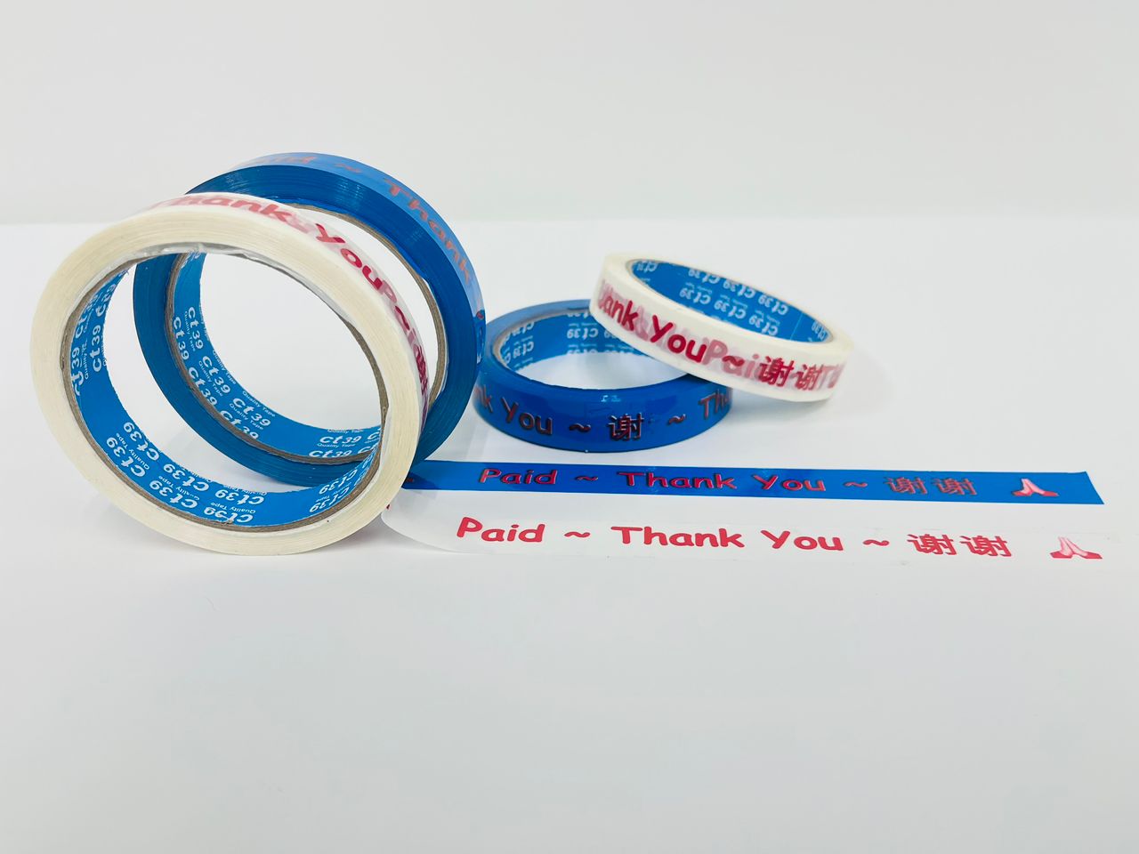 OPP Printed PAID & THANK YOU